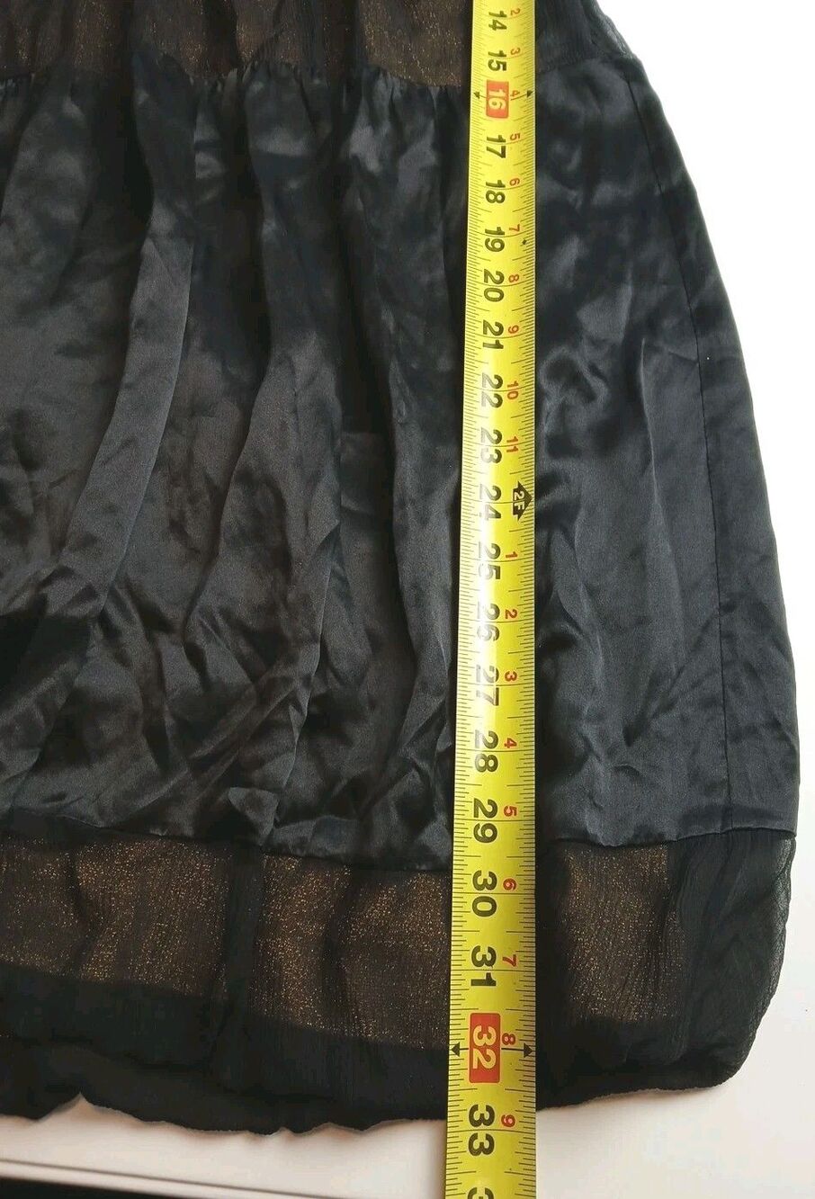 BCBGmaxmazria Black/Gold Bubble  Dress Size 0 Vintage Y2K Scoop Sleeveless Glitz - Picture 10 of 11